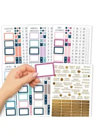 Zanotuj Mnie Naklejki do planer�w i Bullet Journal 7 arkuszy