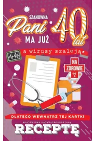 Yeku Karnet Urodzinowy z recept� 40 JCX-048