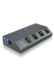 IcyBox IB-HUB1405C 4 portowy Hub USB 3.0