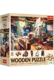 Puzzle drewniane 501 el. Skarby na strychu Trefl