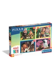 Puzzle 4w1 Pixar CLEMENTONI 21754