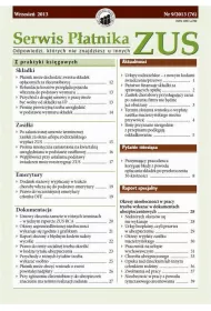ePrasa Serwis Patnika ZUS Nr 9/2013 (76)