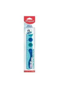 Linijka KidyLearn Concentration 20cm MAPED