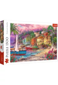 Puzzle 1500 el. Na z�otych brzegach Trefl