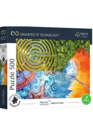 Puzzle 500 el. Aerial Mindblow. Maze of Colors Trefl