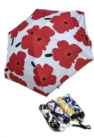 Parasolka kwiaty 50cm MIX