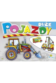 Kolorowanka B5 16 str. Du�e pojazdy - Koparka