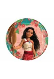 Godan Talerzyki papierowe Moana 23cm 8 szt.