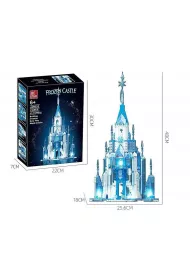 Klocki lodowy zamek ze �wiat�em 732el