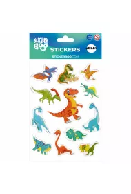 Sticker Boo Naklejki Dinozaury