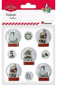 Titanum Naklejki 3D Kule �nie�ne 9 szt.