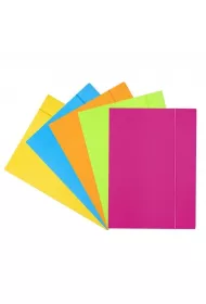 Office Products Teczka z gumk� A4 Fluo MIX