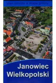 Plan miasta z map� gminy Janowiec Wielkopolski 1:7 000
