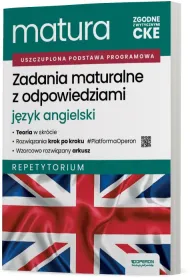 Matura 2026. J�zyk angielski. Zadania maturalne z odpowiedziami. Repetytorium. Zakres podstawowy