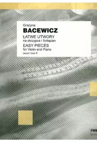 �atwe utwory na skrzypce i fortepian 1 PWM