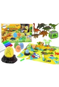 Zestaw DIY malowanie jaj dinozaur�w + transporter LeanToys