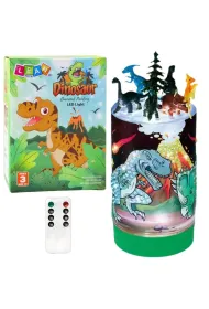 Dinozaury w s�oiku LED LeanToys