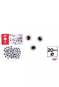 Mp Main Paper Oczy ruchome samoprzylepne 20mm