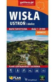 Wis�a - Ustro�- mapa turystyczna 1 : 20 000 - 2023