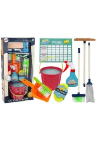 Zestaw do Sprz�tania Cleaning Set 11el LeanToys