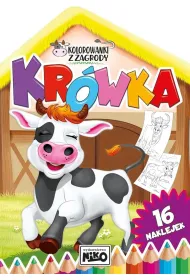 Kolorowanki z zagrody. Kr�wka
