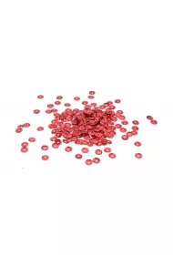Arpex Cekiny dekoracyjne czerwone 15g
