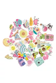 Dalprint Naklejki winylowe lato 4-5cm 50 szt