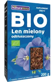 NaturaVena Len mielony 200 g Bio