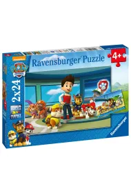 Puzzle 2 x 24 el. Prubble i Przyjaciele Psi Patrol Ravensburger