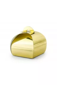PartyDeco Pude�eczka z�ote 10 szt.