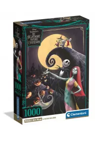 Puzzle 1000 el. Compact Nightmare Before Christmas Clementoni