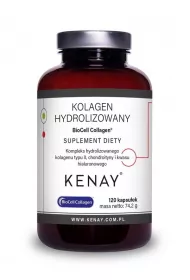 Kenay Kolagen hydrolizowany BioCell Collagen Suplement diety 120 kaps.