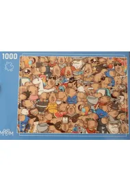 Puzzle 1000 el. Kapibara impossible Molom