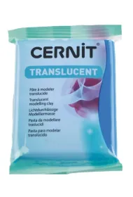 Cernit Modelina prze�roczysta szafirowa 56g