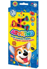 Astra Kredki o��wkowe tr�jk�tne Astrino 12 szt.