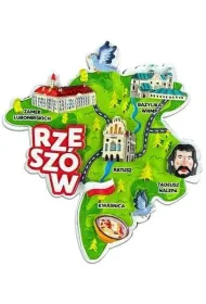 Pan Dragon Magnes I love Poland Rzesz�w ILP-MAG-C-RZE-13