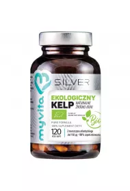 Myvita Silver Kelp 100% Suplement diety 120 kaps. Bio