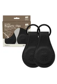 Klipsy magnetyczne do w�zka czarne