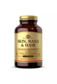 Solgar Skin, Hair, Nails Formula - Wosy, Skra, Paznokcie Suplement diety 120 tab.