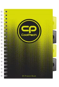 CoolPack Ko�ozeszyt B5 Gradient Lemon kratka 200 kartek