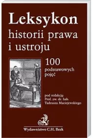 eBook Leksykon historii prawa i ustroju pdf