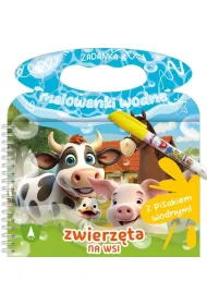 Malowanka 200X140 Zadanka & malowanki wodne. Zwierz�ta na wsi  PISAK SKRZAT 981031