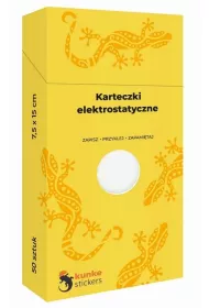 Panta Plast Karteczki elektrostatyczne biae 50 szt.