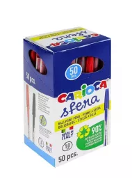 Carioca Dugopis Sfera czerwony 50 szt.
