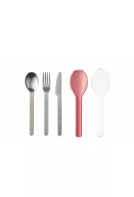 Mepal Zestaw 3 sztucw Ellipse Nordic Pink