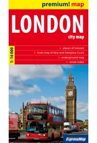 Londyn / London plan miasta 1:16 000