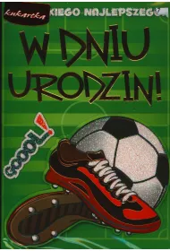 Kukartka Karnet B6 DK-501 Urodziny gool! pi�ka
