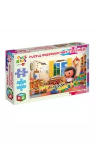 Puzzle obserwacyjne 60 el. Z jeykiem Multigra