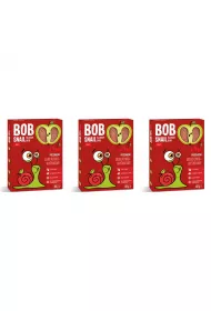 Bob Snail Przekska jabkowo-winiowa Zestaw 3 x 60 g