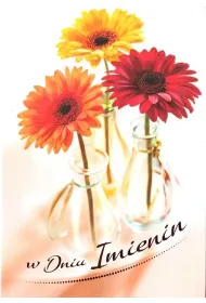 Art Nuvo Karnet B6 Kwiaty imieniny FF1288